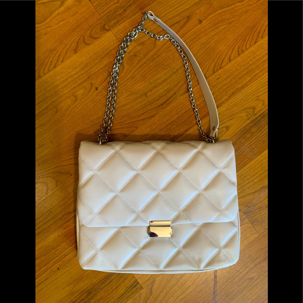 Brand New Plush Chain Crossbody Purse